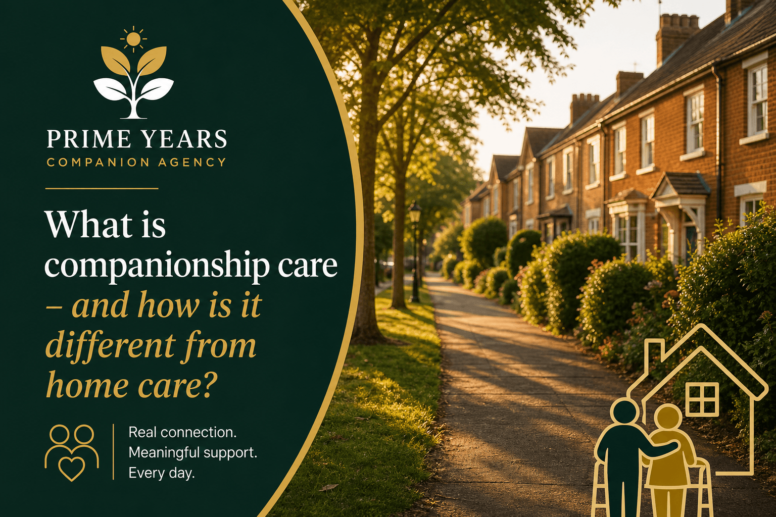 What Is Companionship Care – And How Is It Different from Home Care?